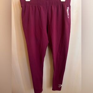Gymshark Maroon Women's Leggings